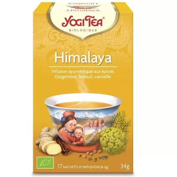 Chá Yogi Himalaya 17 sachês
