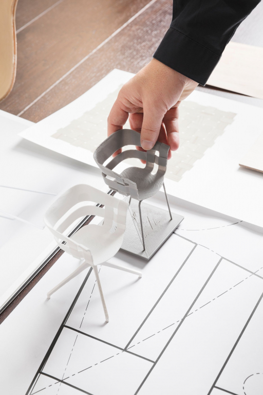 Design House Stockholm Wick Wood stoel eiken
