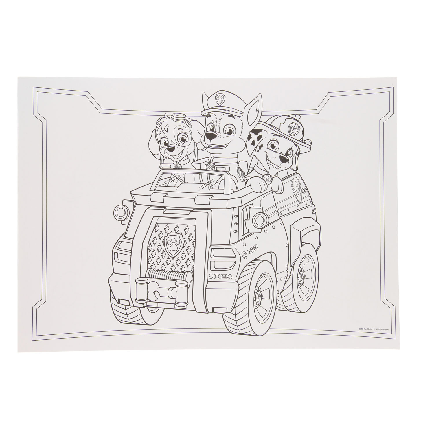 Placemat/Onderlegger PAW Patrol