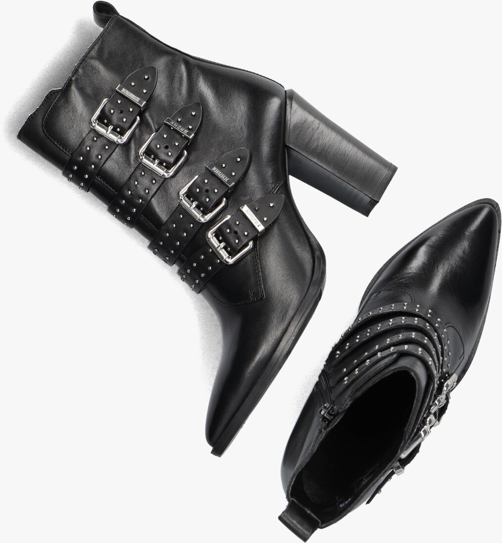 BRONX zwarte bronx enkellaarsjes new-americana 33971
