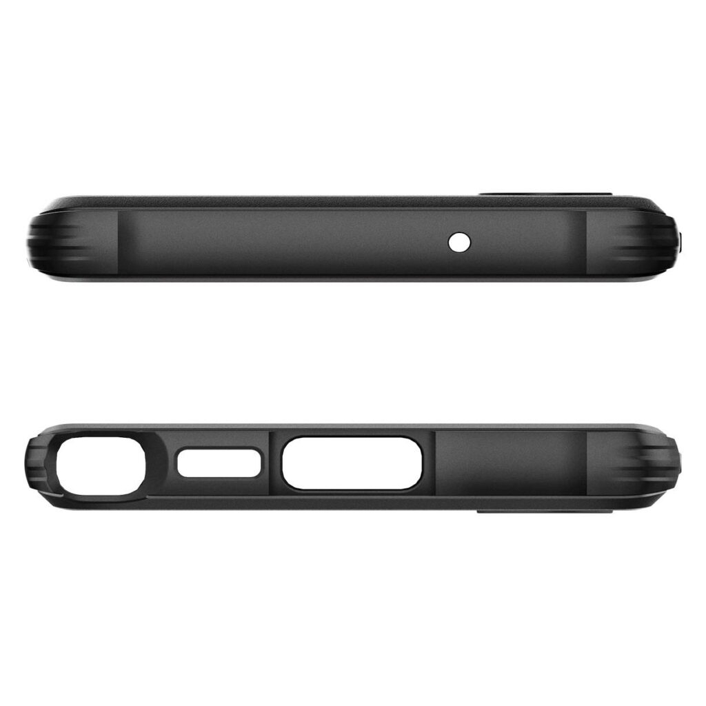Samsung Galaxy S23 Ultra 5G Rugged Armor Hybrid Case Hülle (ACS05613) - Schwarz (Matt)