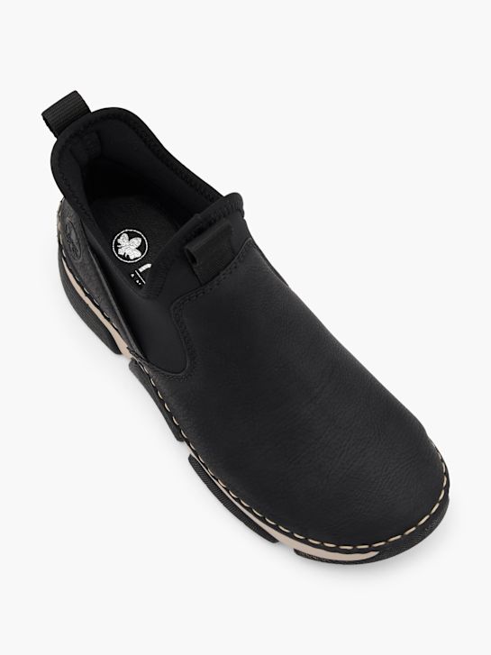 Rieker Slip-Ons Schwarz