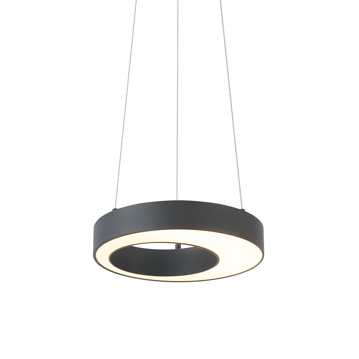 Moderne hanglamp zwart 35cm 3-staps dimbaar - Organici