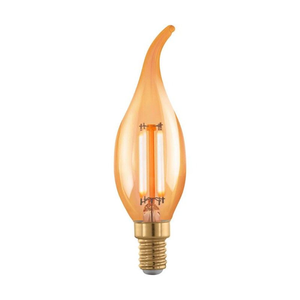 LYSPÆREEGLO LED AMBER E14 4W