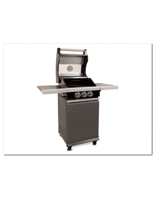 Patton Patio Pro Chef - Multi Grill 2+ Gasbarbecue - Barbecue - 54x110x113 cm 29 kg Grijs Zwart Geschikt Voor 4-6 Personen