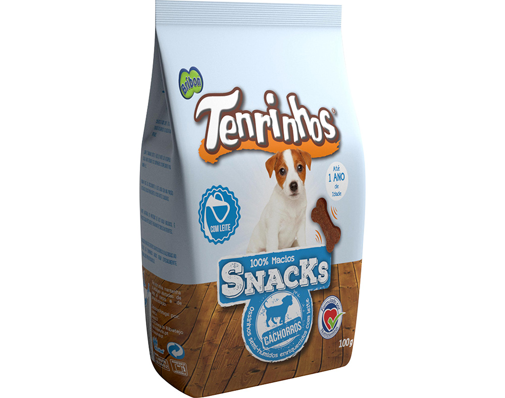SNACKS PARA CÃO BRIBON TENRINHOS PARA CACHORROS 100G