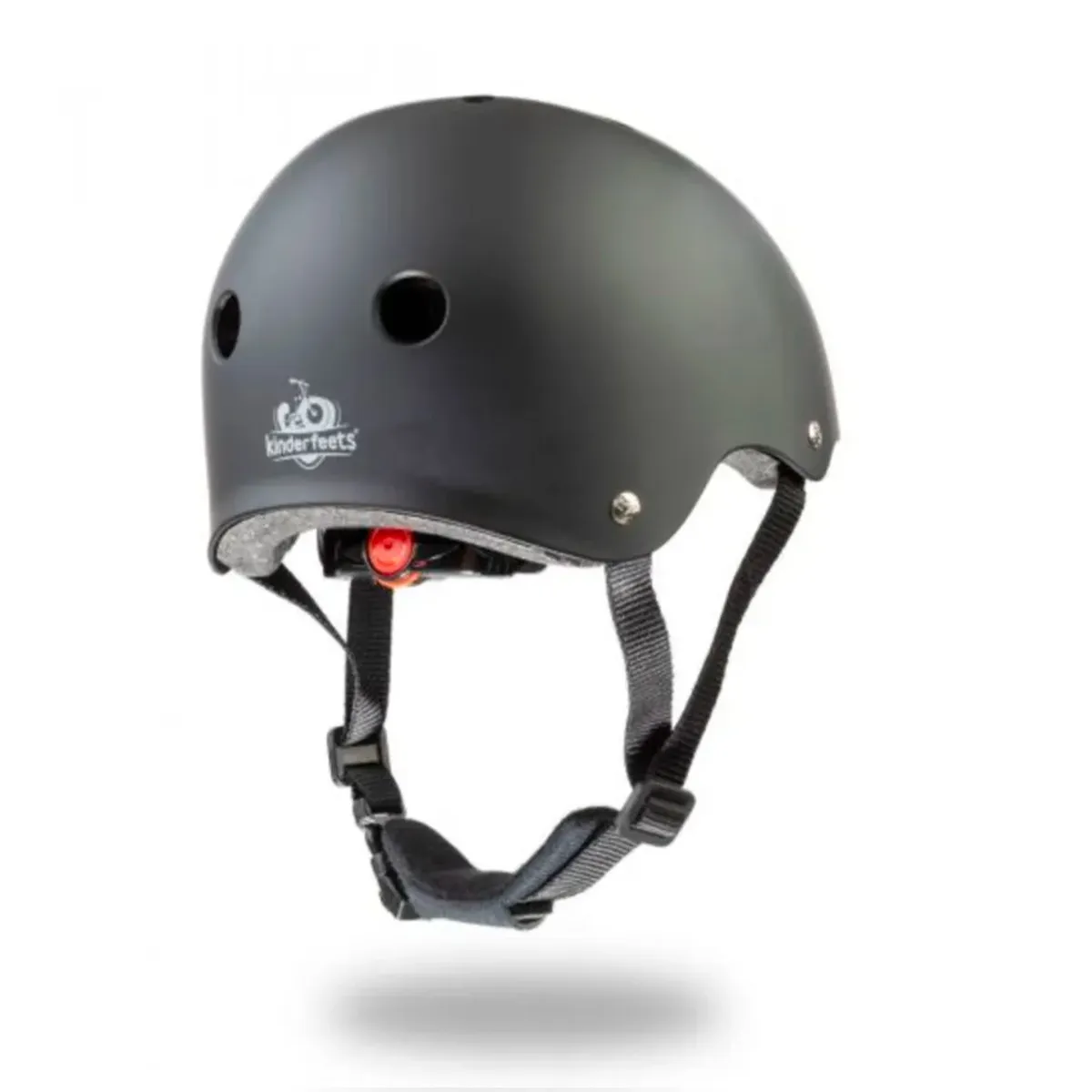 Spoke & Pedal Vélo d'Équilibre 12 Boulevard Noir + Casque Vélo Kinderfeets