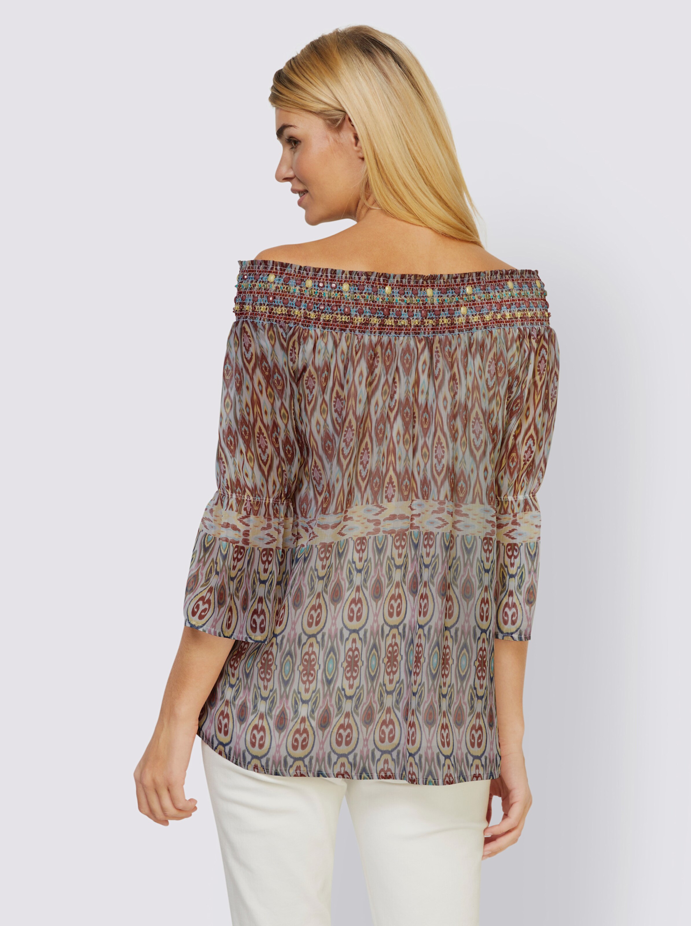 Druckbluse