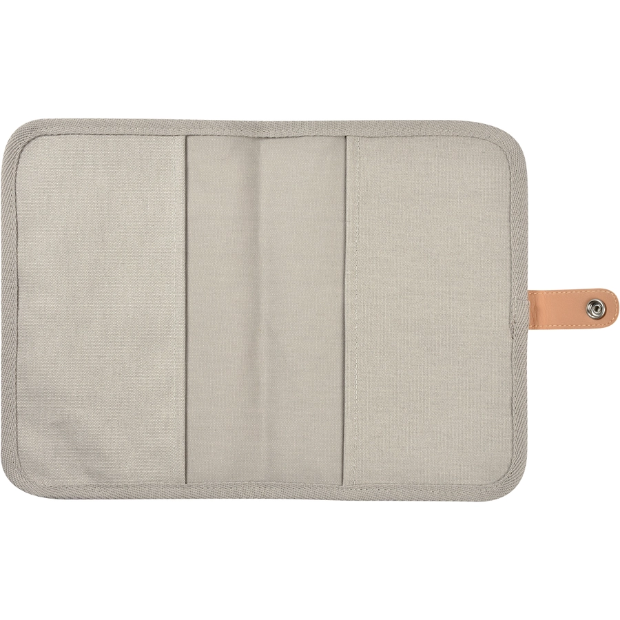 BEABA® Hülle für Gesundheitsheft - Canvas Perlengrau