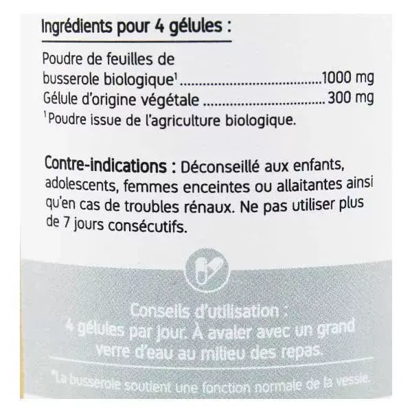 Nat & Form Uva-ursina Orgânica Ecológica - 200 cápsulas