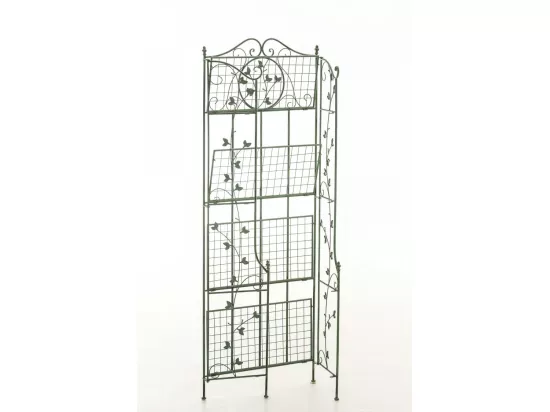 Étagères sur pied - Métal - 60 x 33 x 158cm - Vert antique - Arona
