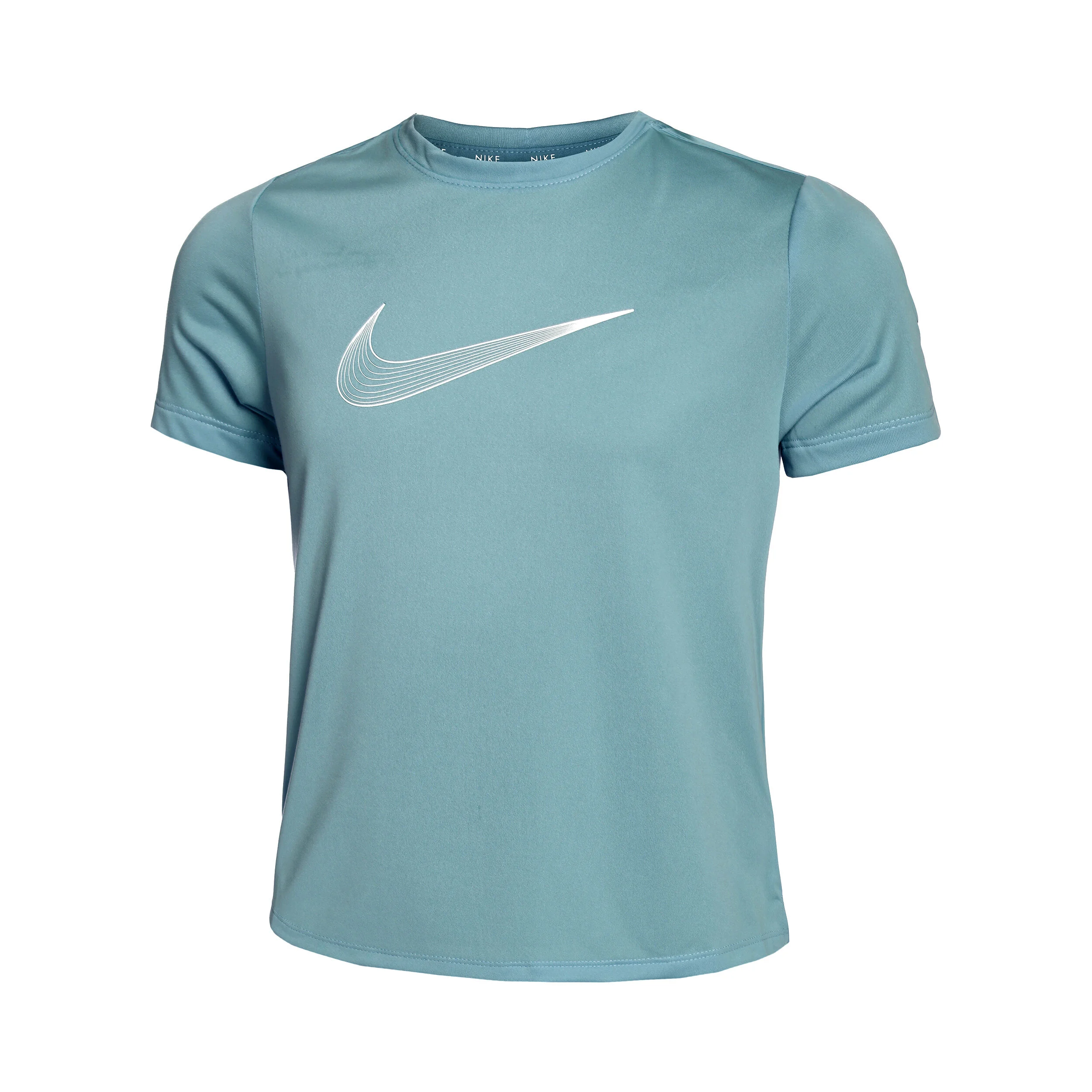 Nike Dri-Fit One T-shirt Filles - Bleu Petrol