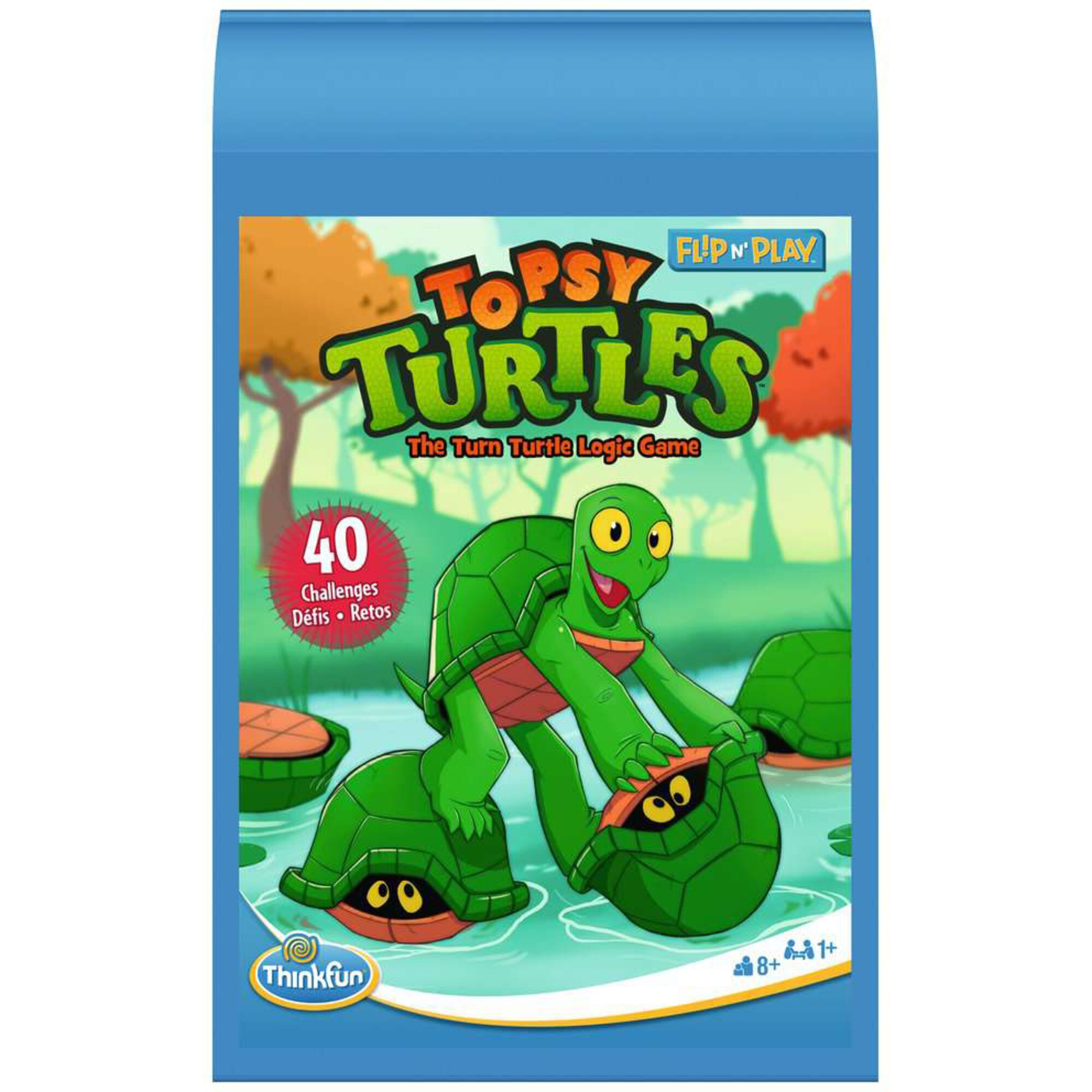 THINK FUN Brettspiel Flip n’ Play - Topsy Turtles