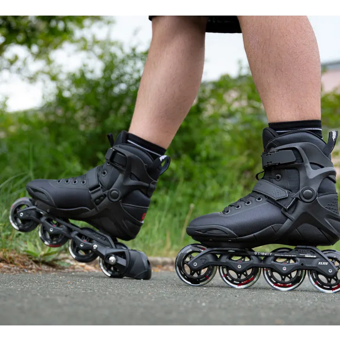 Powerslide Phuzion Radon Black 80 Skates Heren