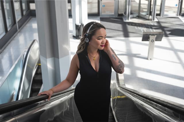 KOSS Porta Pro 2.0 trådløse on-ear-hovedtelefoner (sort)