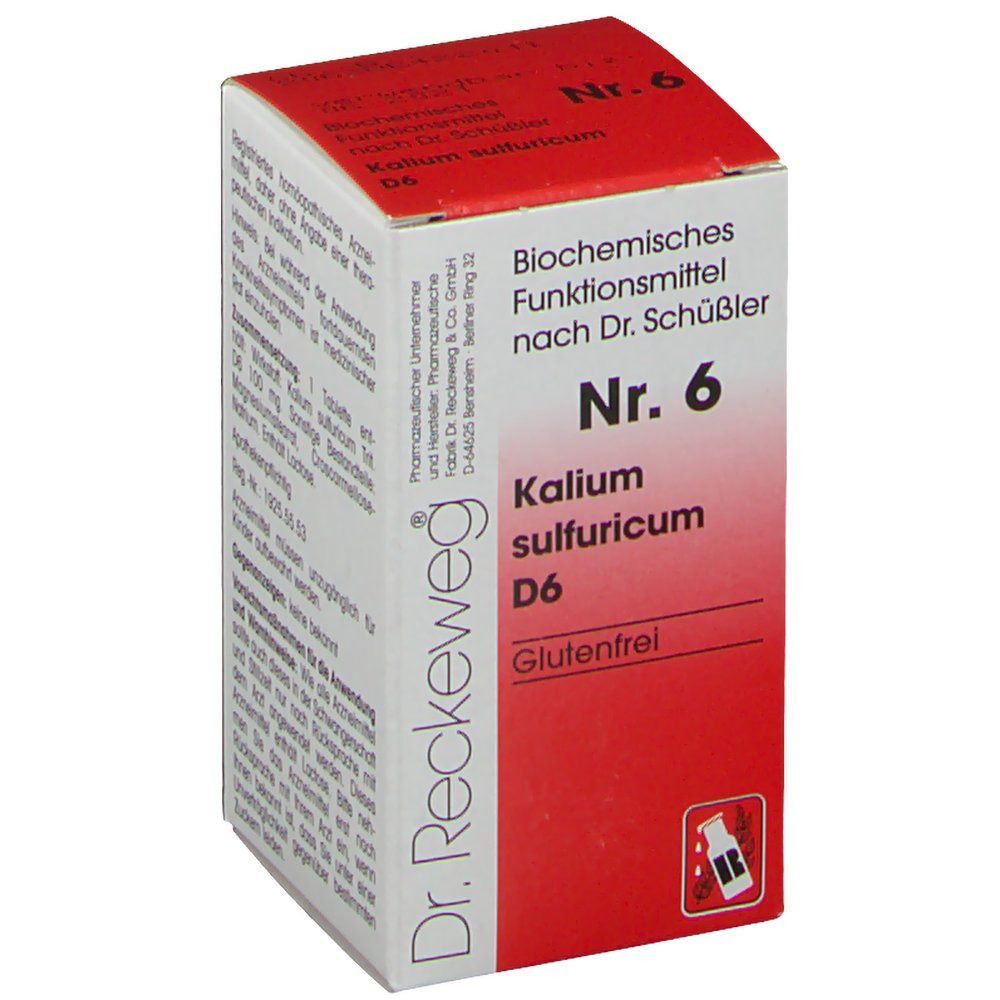 Biochemie 6 Kalium sulfuricum D6 Tabletten