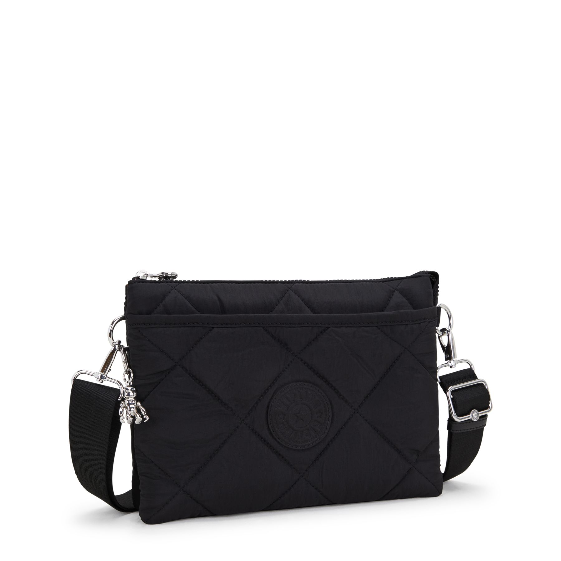 RIRI L Grand sac à bandoulière ajustable amovible - Cosmic Black Quilt