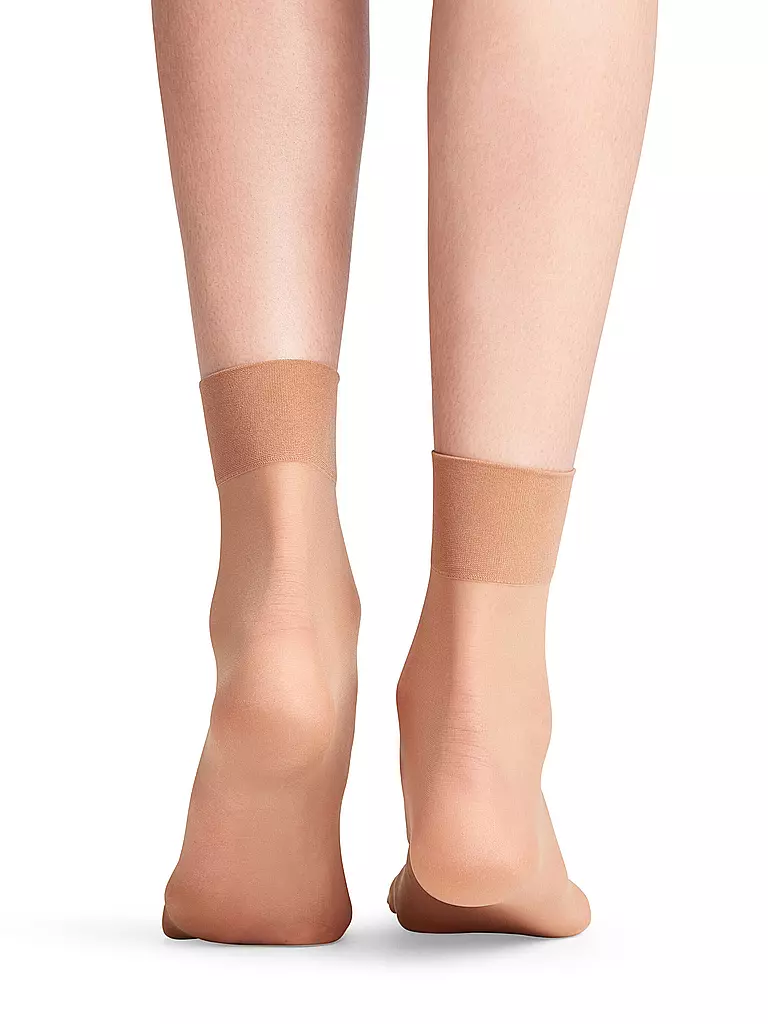 FALKE Söckchen PURE MATT 20 DEN powder braun