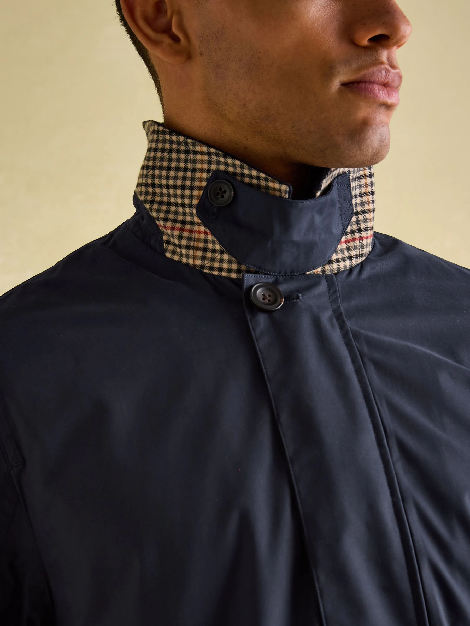 Donkerblauw - Joules Sandford waterdichte regenjas