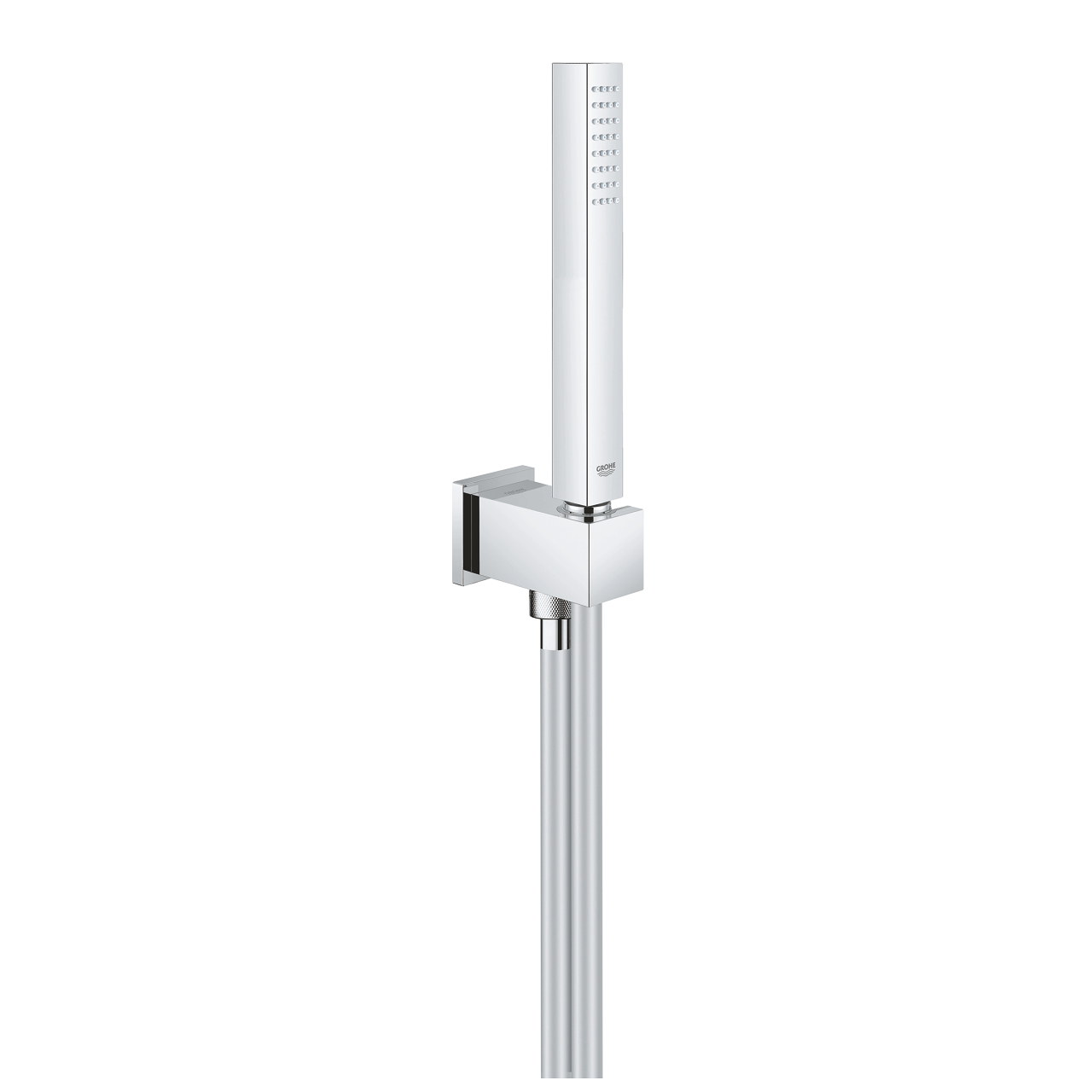 Grohe Euphoria Cube badset m. handdouche en doucheslang m. wandaansluitbocht chroom