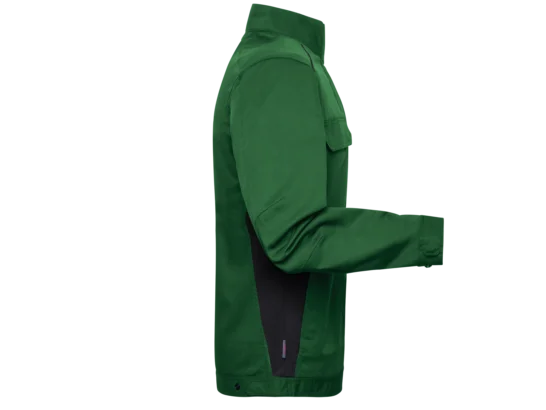 Veste de travail Cetus Würth MODYF verte/noire