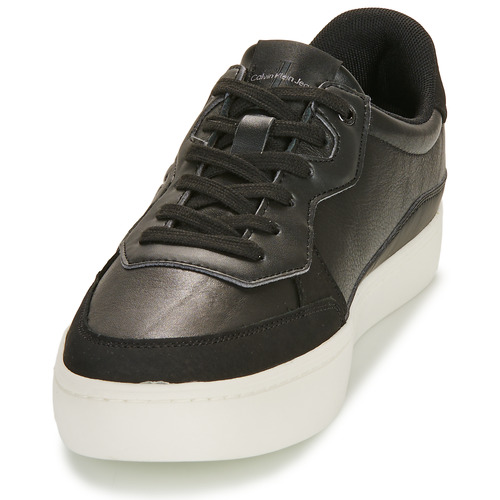 Calvin Klein Jeans - CLASSIC CUPSOLE LOW LTH Negro / Blanco
