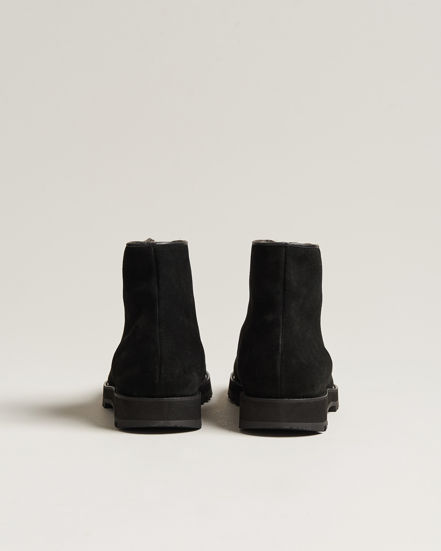 Myrqvist Funäs Boot Black Suede