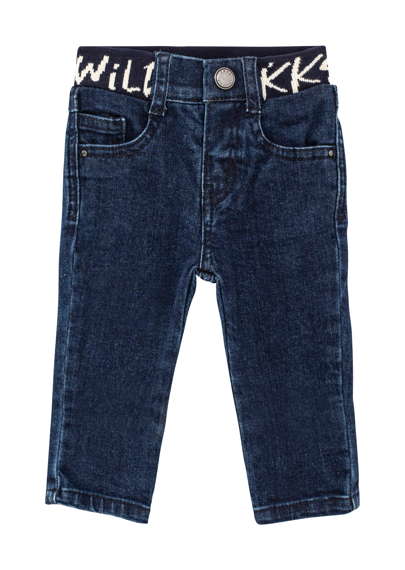Jean en coton mélangé | Bleu