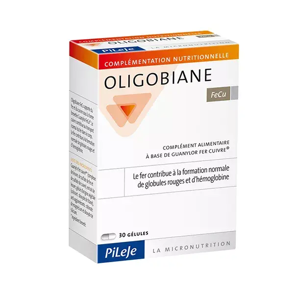Pileje Oligobiane FeCu 30 cápsulas