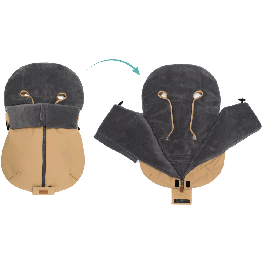 fillikid Winterfußsack Sella Elite Cappuccino