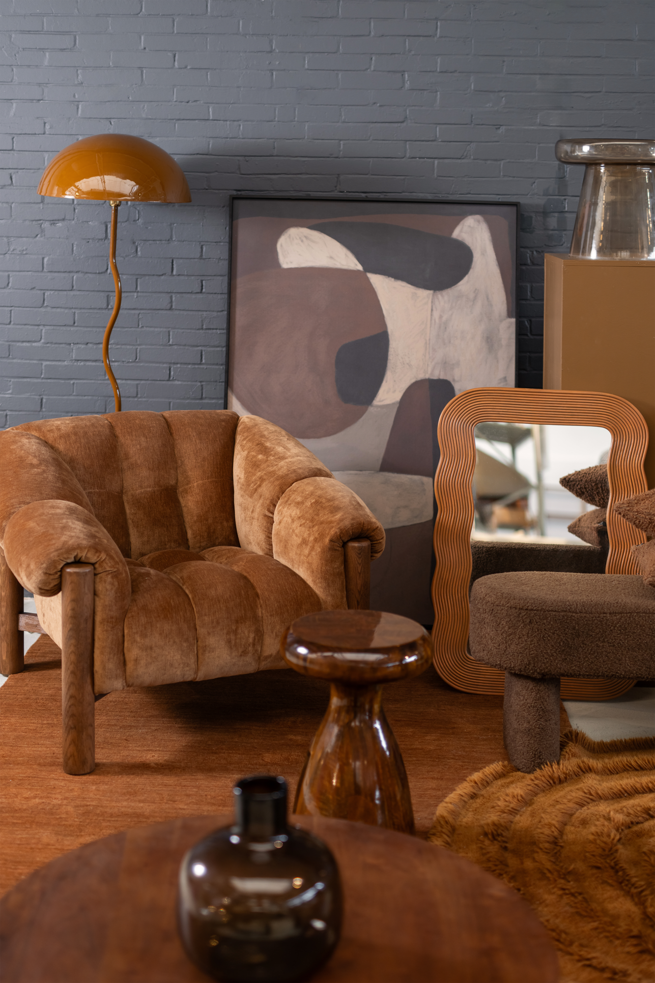 Fauteuil James bronze