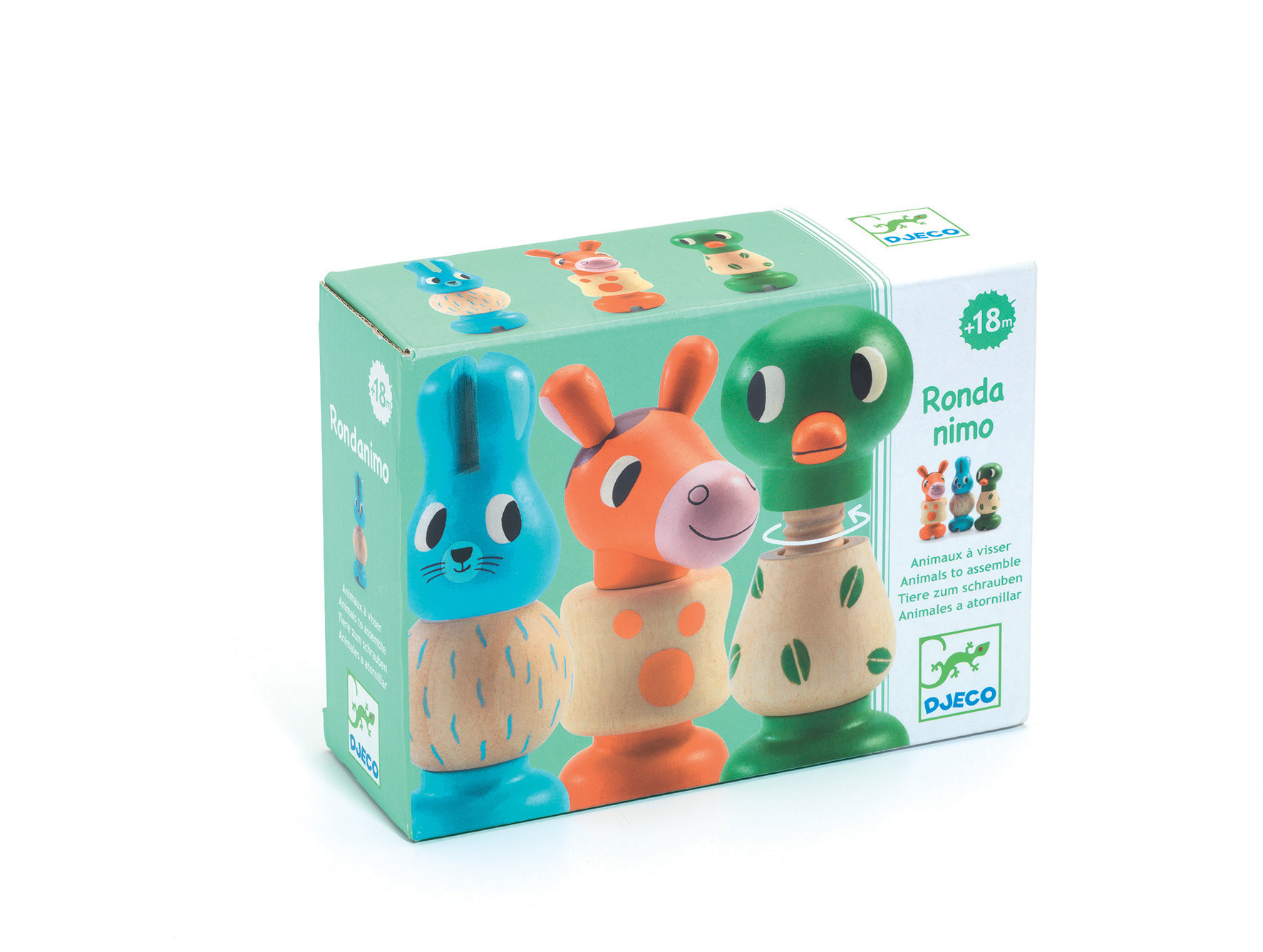 Djeco Djeco Houten schroefdieren dj06312