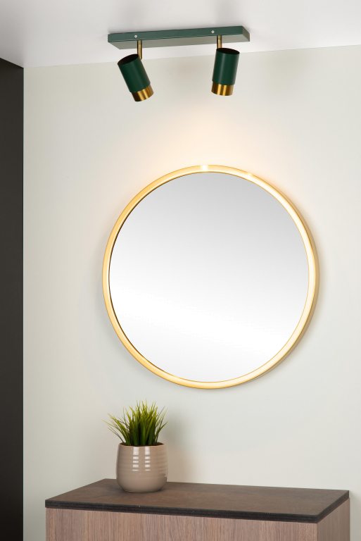 Lucide Floris 2 spot zwart