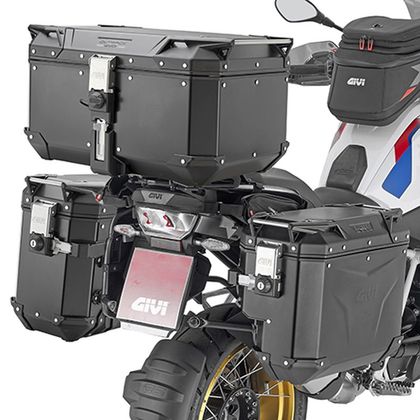 Valise Givi TREKKER OUTBACK EVO BLACK LINE 37 LITRES (COTE DROIT) Universel - Noir