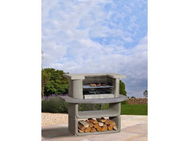 Buschbeck Grillbar Kingston 110 x 65 x 101 cm Ein Allround-Feuerplatz zum Grillen oder für Lagerfeuer