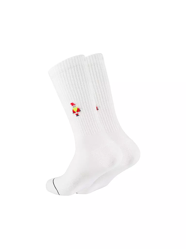 OOLEY Socken ICON NEON weiß weiss