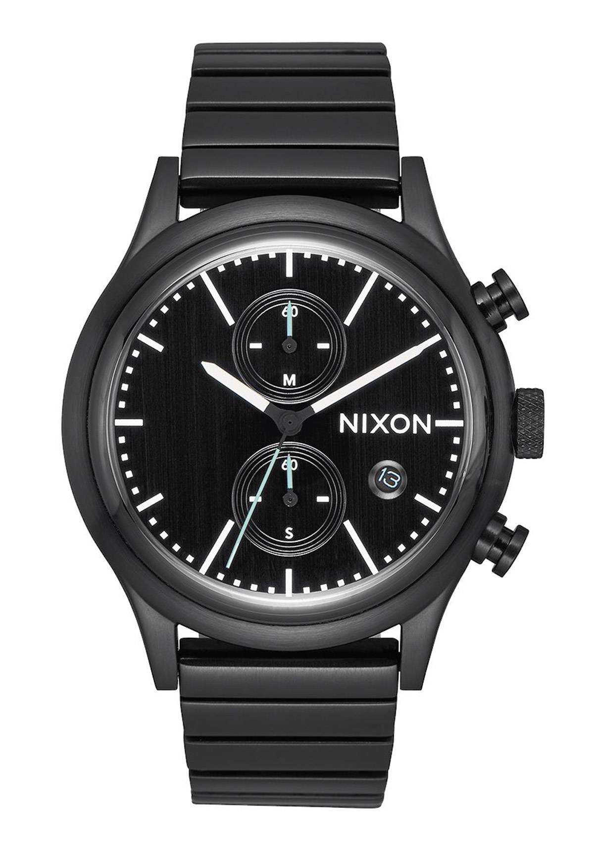 Nixon The Station Chrono All Black / Gunmetal A1162-2341
