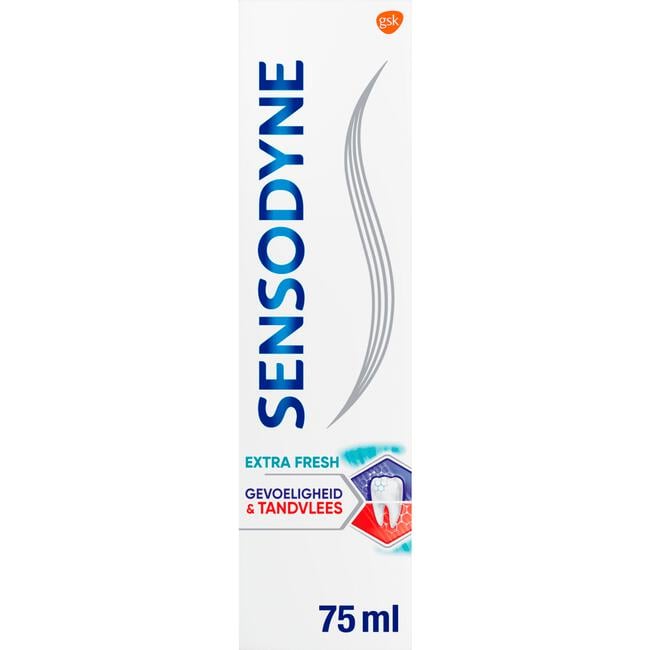 Sensodyne Gevoeligheid & Tandvlees Extra Fresh Tandpasta Gevoelige Tanden 75 ML