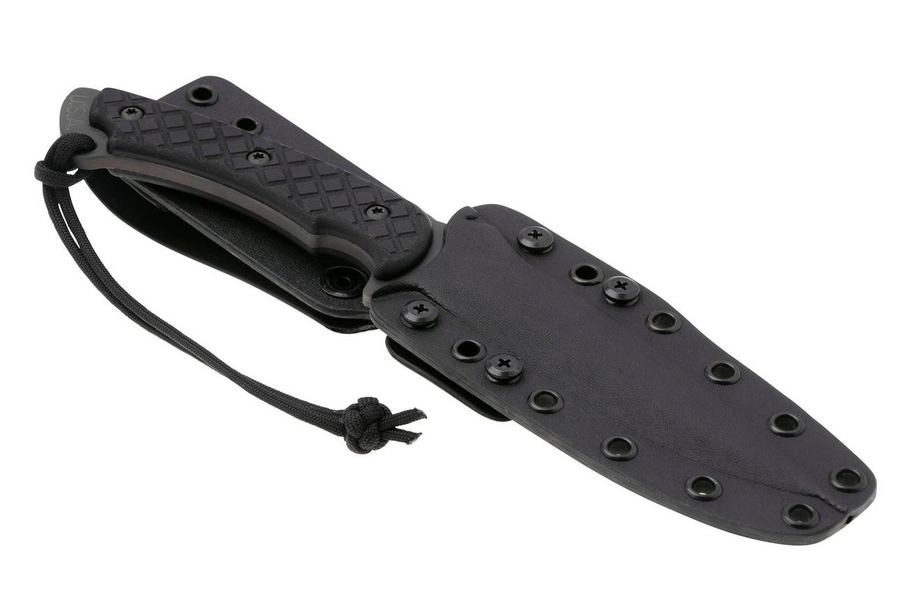 Spartan Blades Ares SB1BKBKKYBK Black/Black/Black Sheath survivalmes