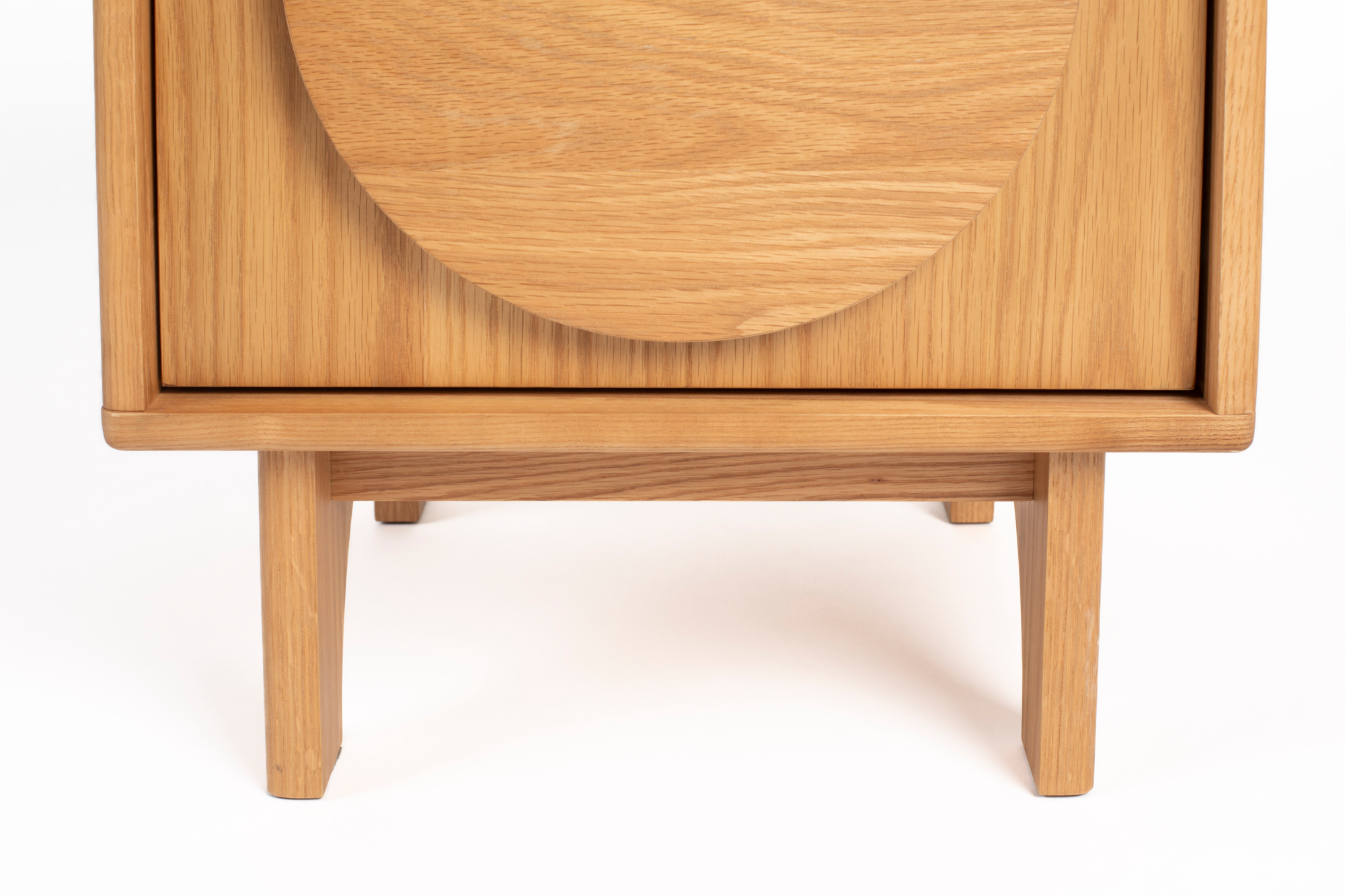Bijzettafel / Nachtkastje GROOVE naturel eiken