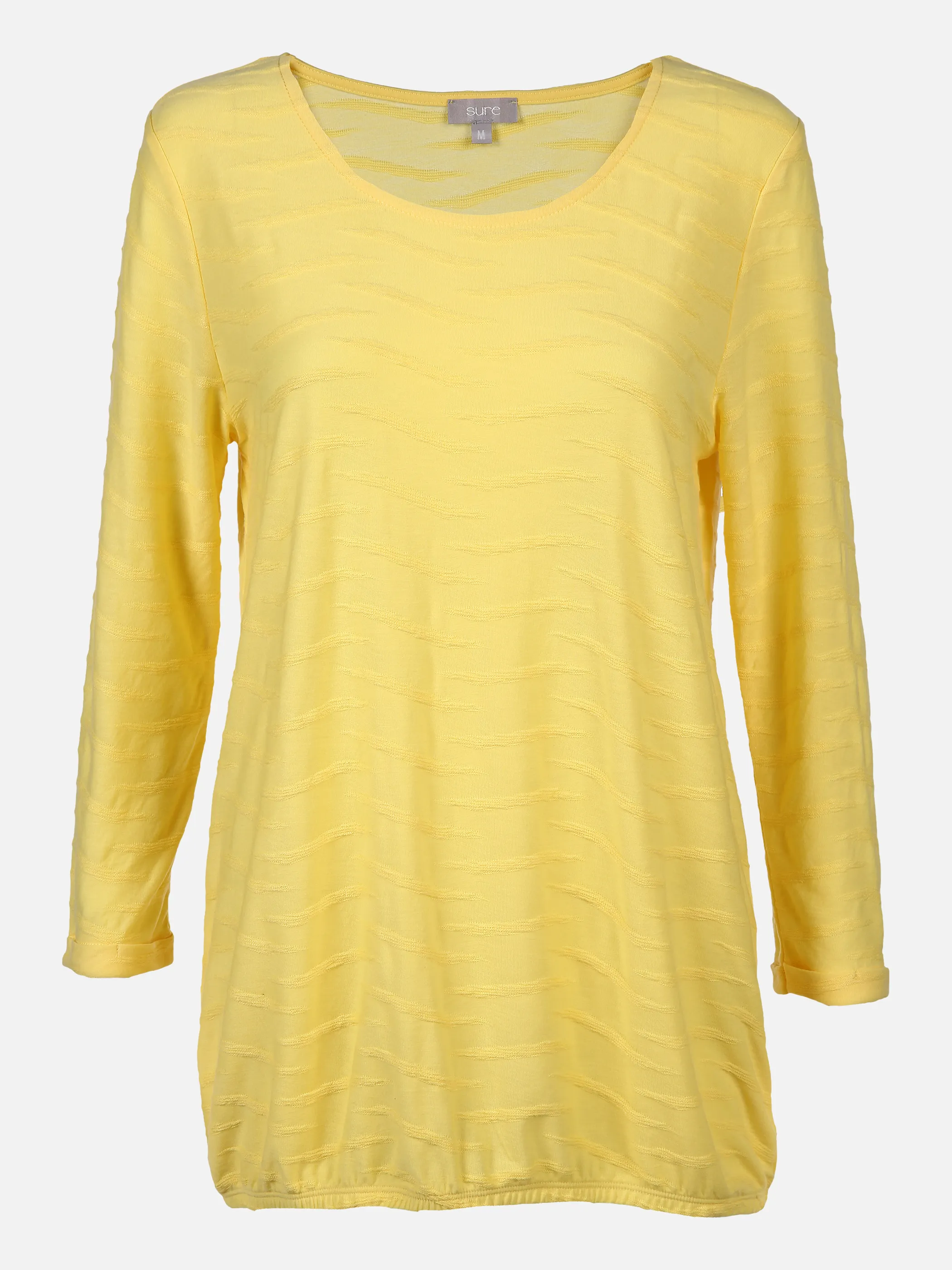 Damen Jaquard Shirt mit 3/4 Arm