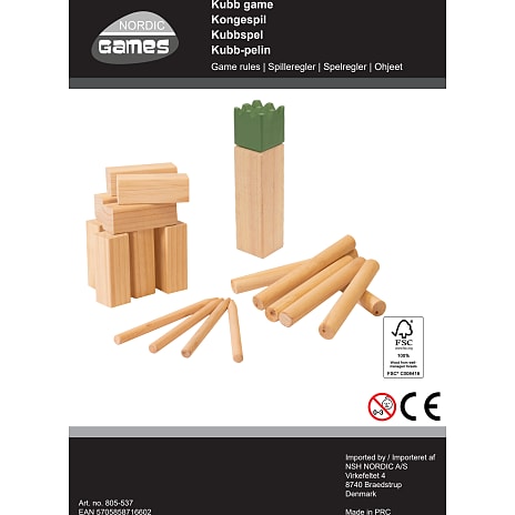 Nordic Games Kubb/vikingespil