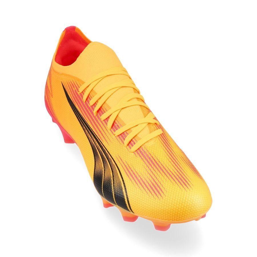 PUMA Ultra Match FG/AG Forever Faster - Sun Stream/Noir/Crépuscule