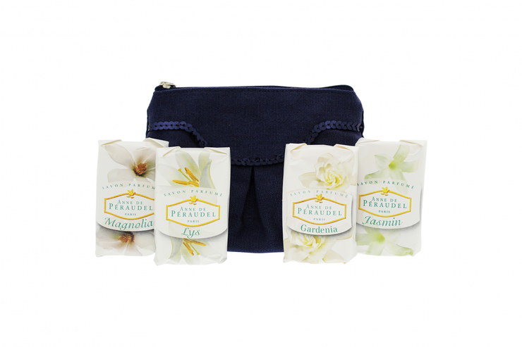 Péraudel Trousse Bleue 4 savons