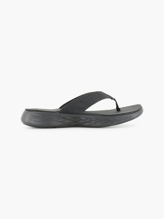 Skechers Pantoletten-Zehentrenner Schwarz