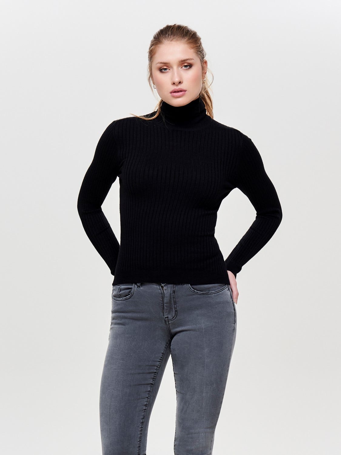 ONLY  Karol L/S Rollneck Pullover Knit