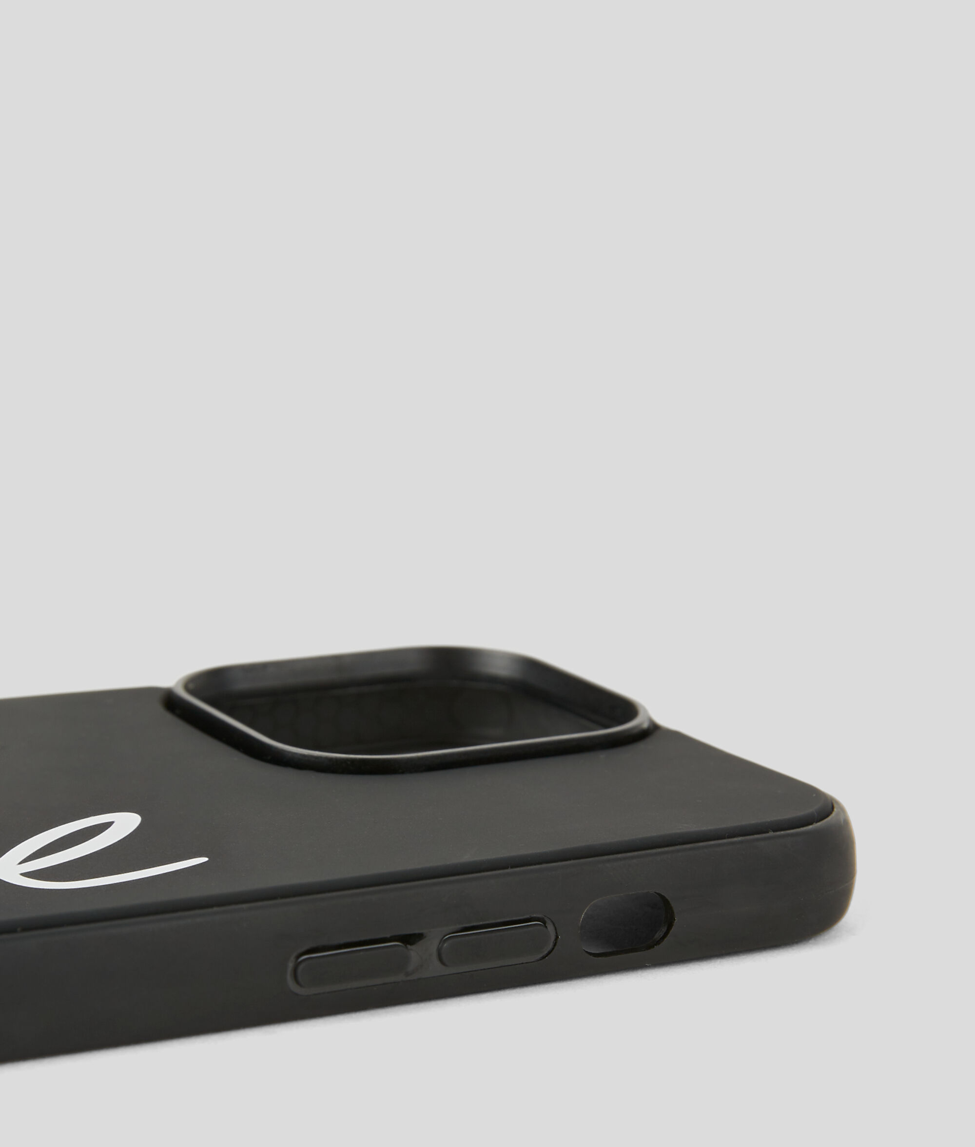 Coque logo Karl Signature pour iPhone 14 Pro