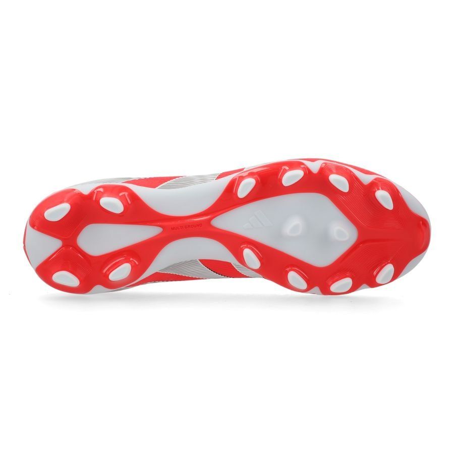 adidas Predator League MG Pure Victory - Lucid Red/Blanc/Noir