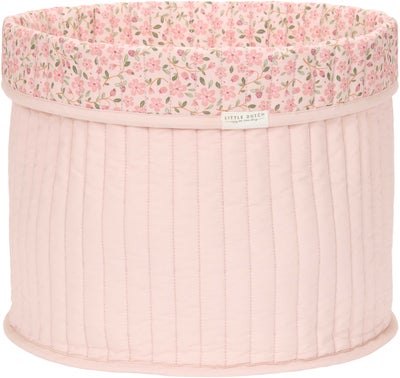 Little Dutch Fairy Floral Oppbevaringskurv L, Rosa