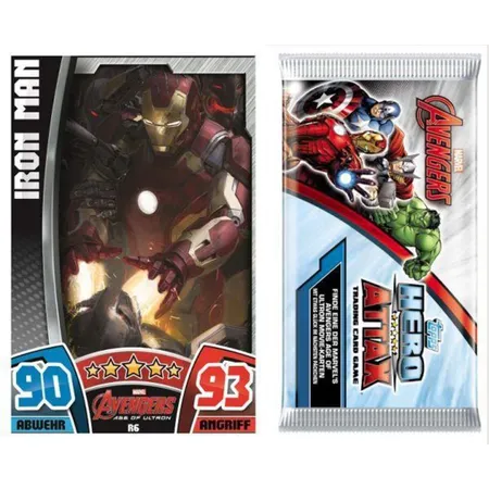 Topps Sammelkarten Marvel Avengers Hero Attax